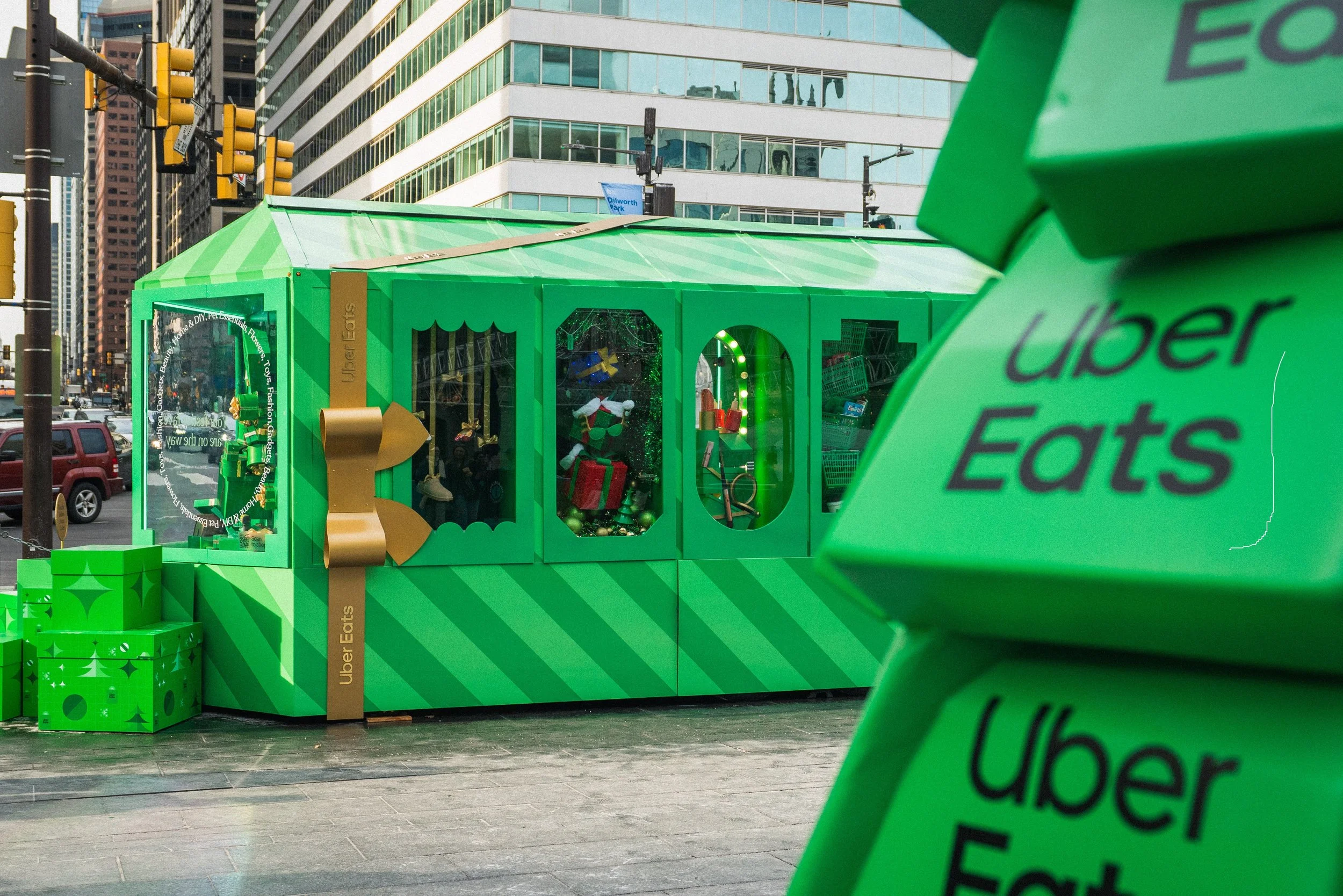 UBER EATS UNWRAP THE HOLIDAY POP-UP, NYC