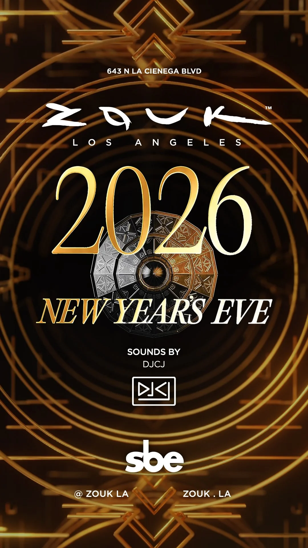 ZOUK LA NYE PARTY, LA