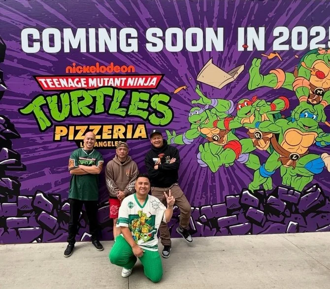 TEENAGE MUTANT NINJA TURTLES PIZZERIA GRAND OPENING, LA