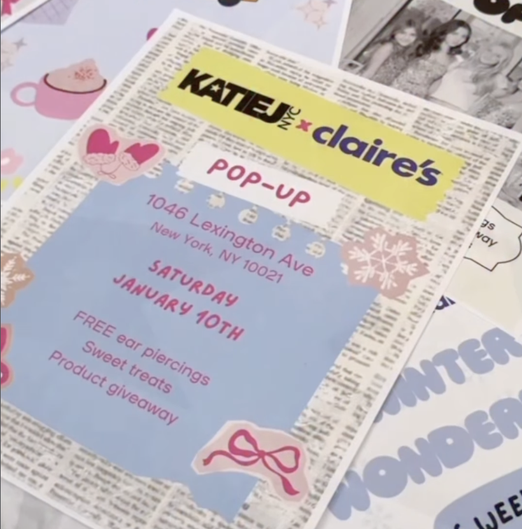 CLAIRE'S X KATIEJ POP-UP, NYC