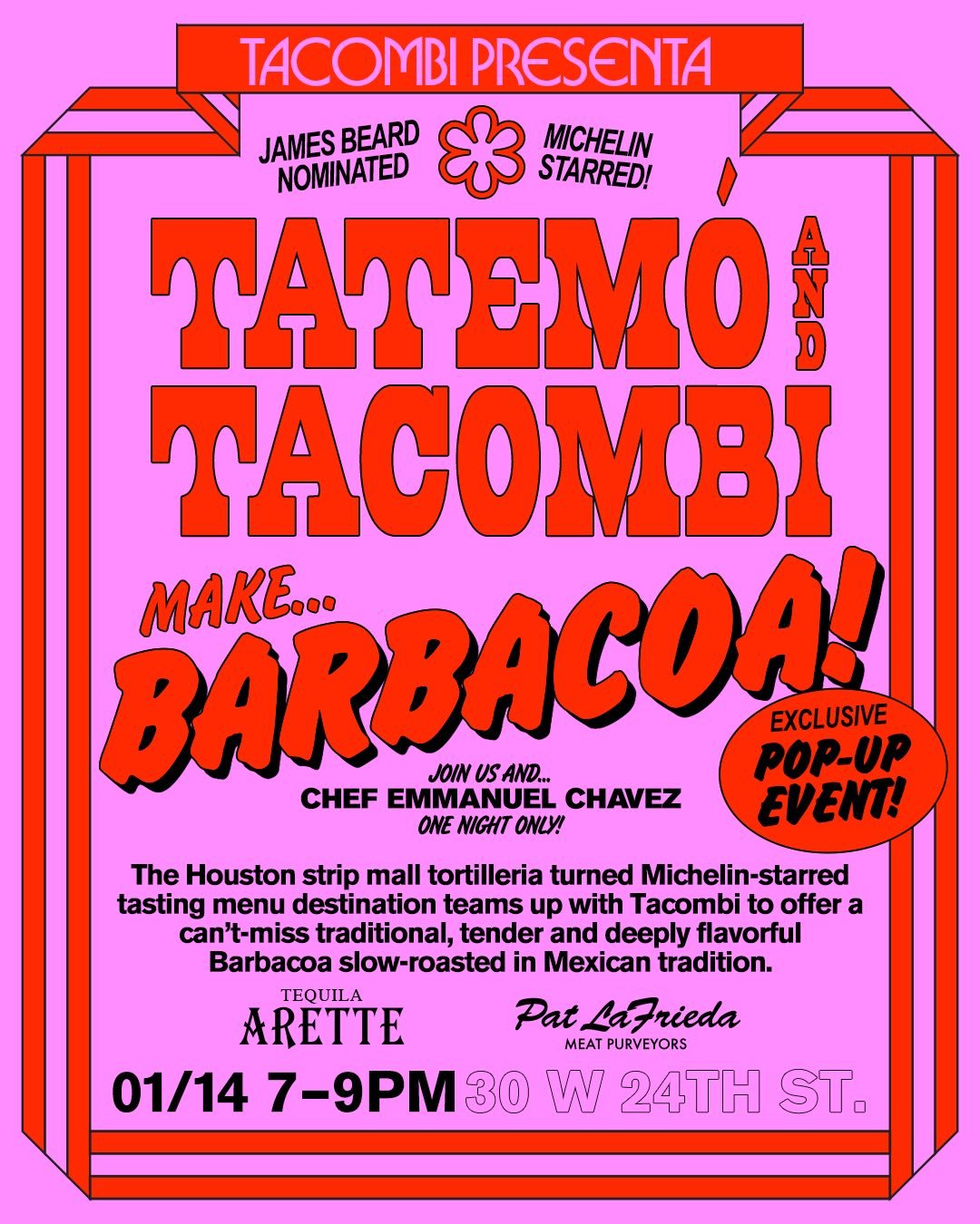 TATEMÓ X TACOMBI POP-UP COLLAB, NYC