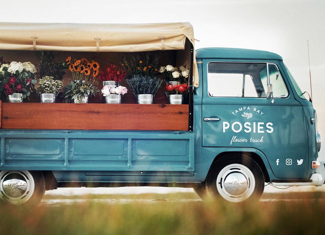 POSIES FLOWER TRUCK, TAMPA
