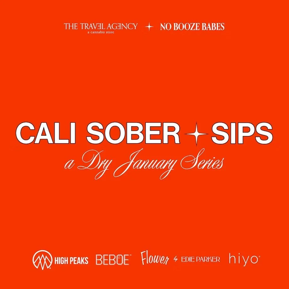 CALI SOBER SIPS AT THE TRAVEL AGENCY (A DRY JANUARY SERIES), NYC