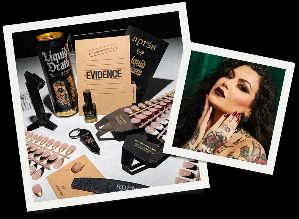 APRES X LIQUID DEATH NAIL LAUNCH EVENT, LA