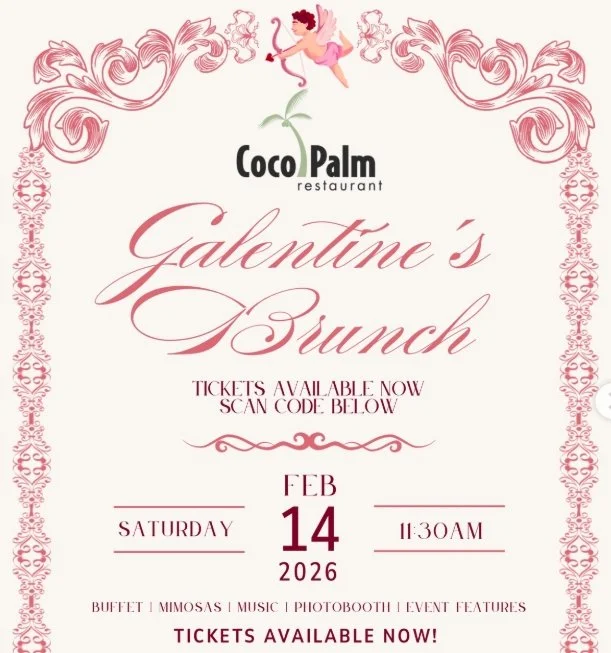 GALENTINES BRUNCH AT COCO PALM, LA
