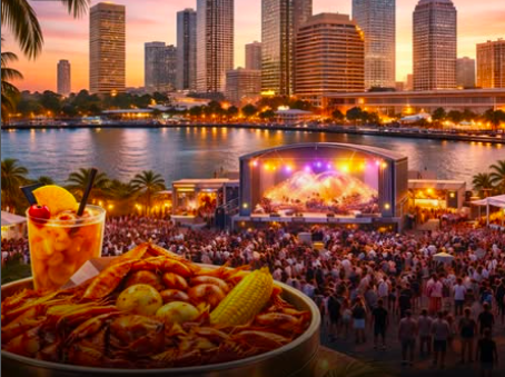 FLORIDA SEAFOOD &amp; CARIBBEAN MUSIC FESTIVAL, TAMPA