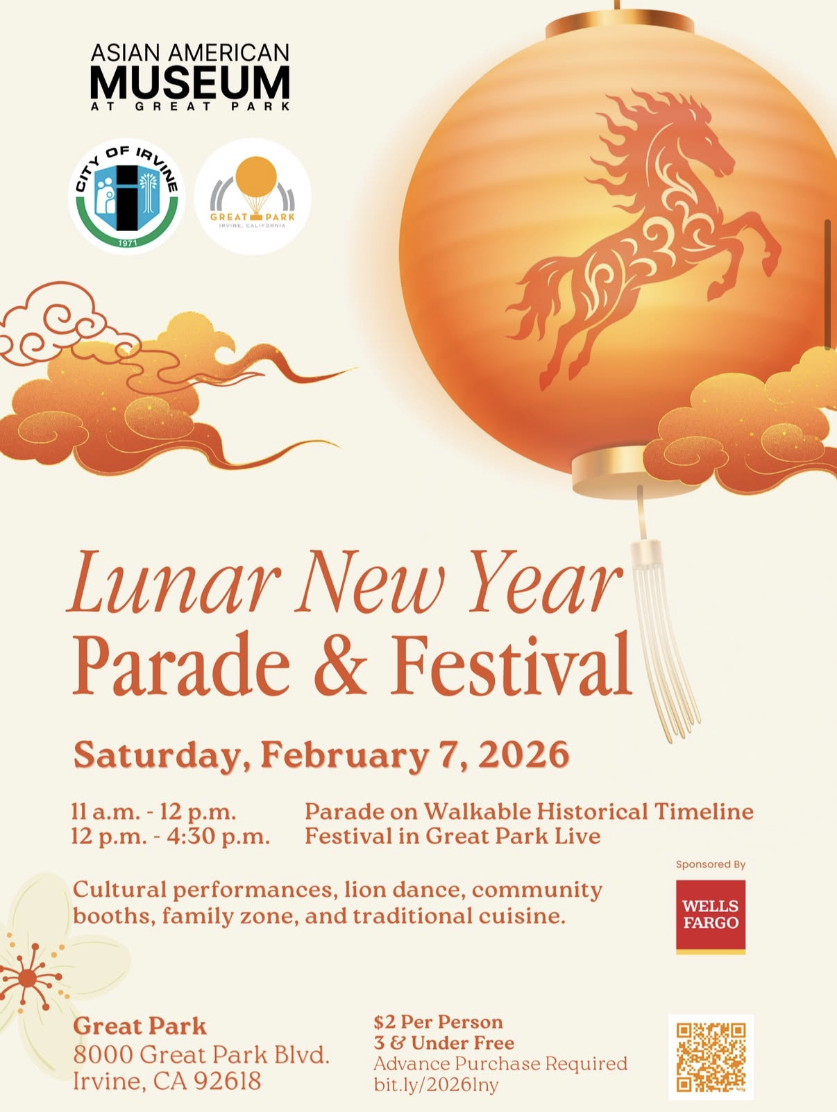 LUNAR NEW YEAR PARADE &amp; FESTIVAL, IRVINE