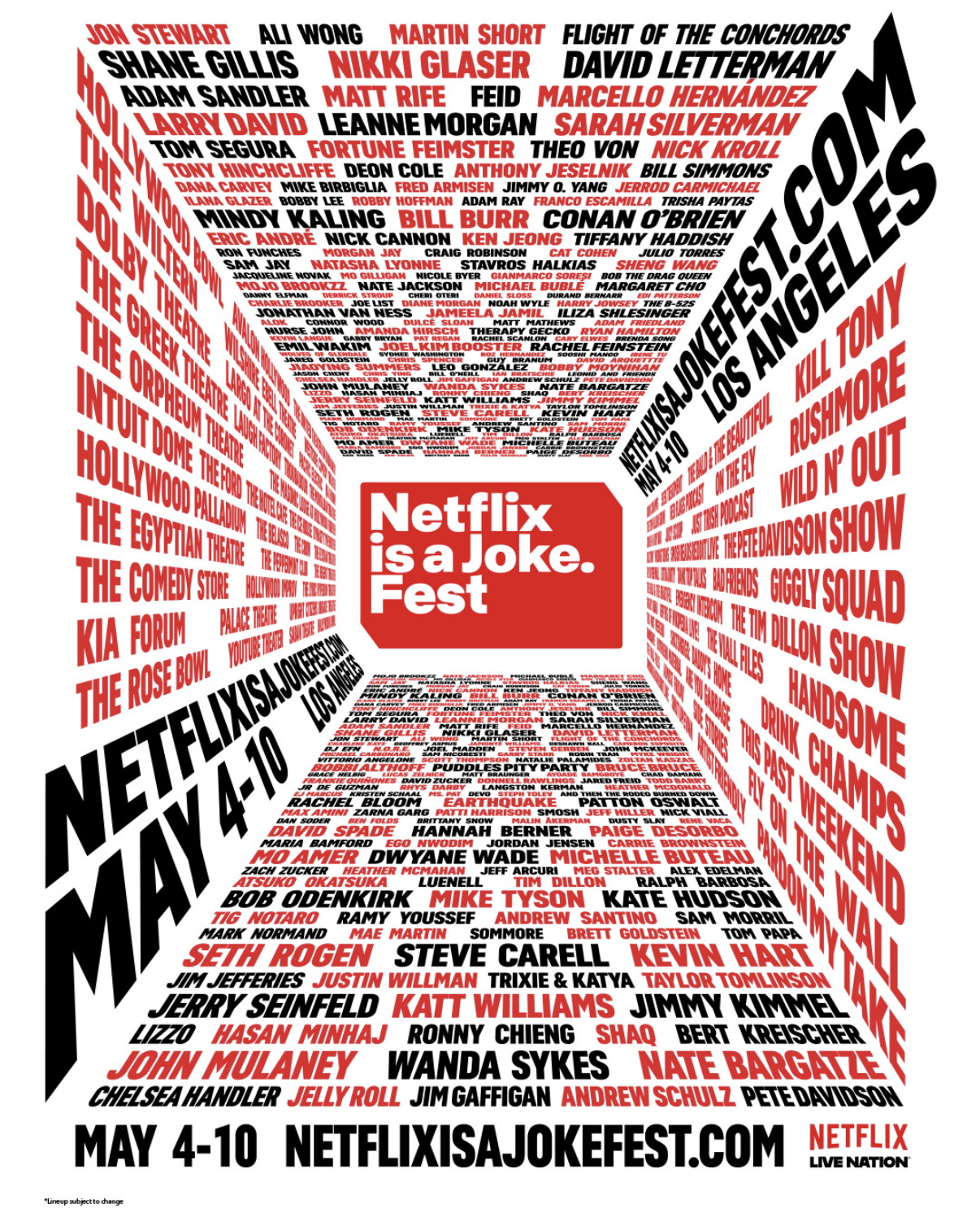 NETFLIX IS A JOKE, LA