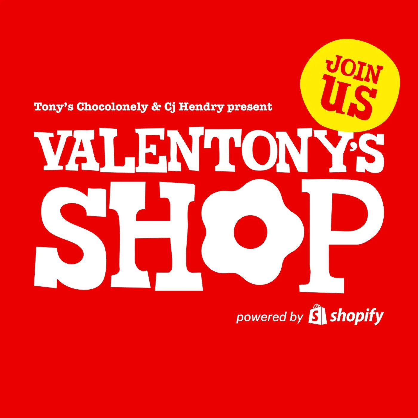 CJ HENDRY X TONY'S CHOCOLONELY VALENTONY'S SHOP, NYC 