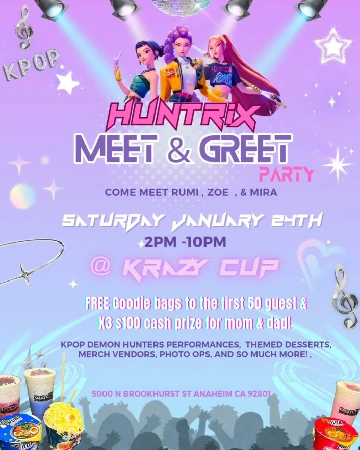 HUNTRIX MEET AND GREET PARTY, LA