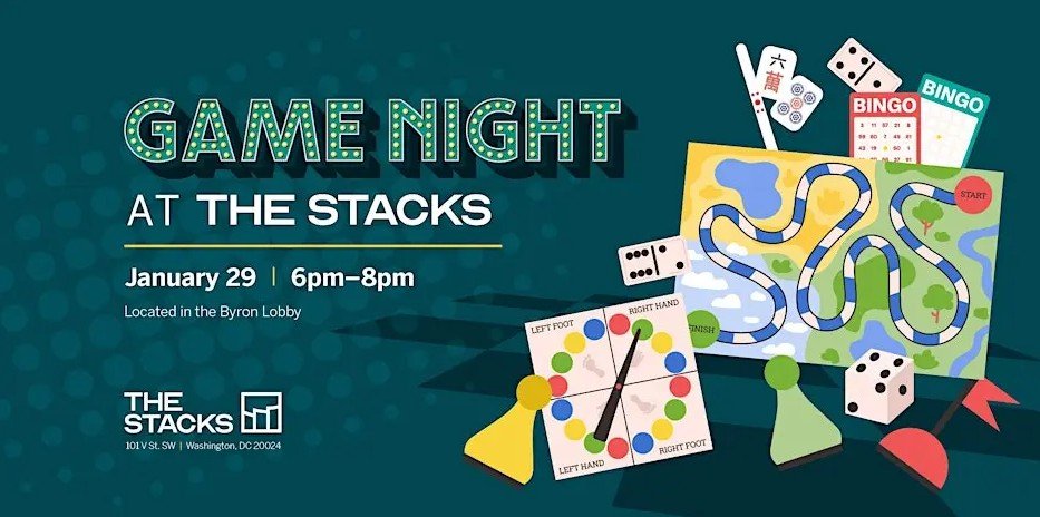 GAME NIGHT AT THE STACKS: BINGOS & BUBBLES, DC