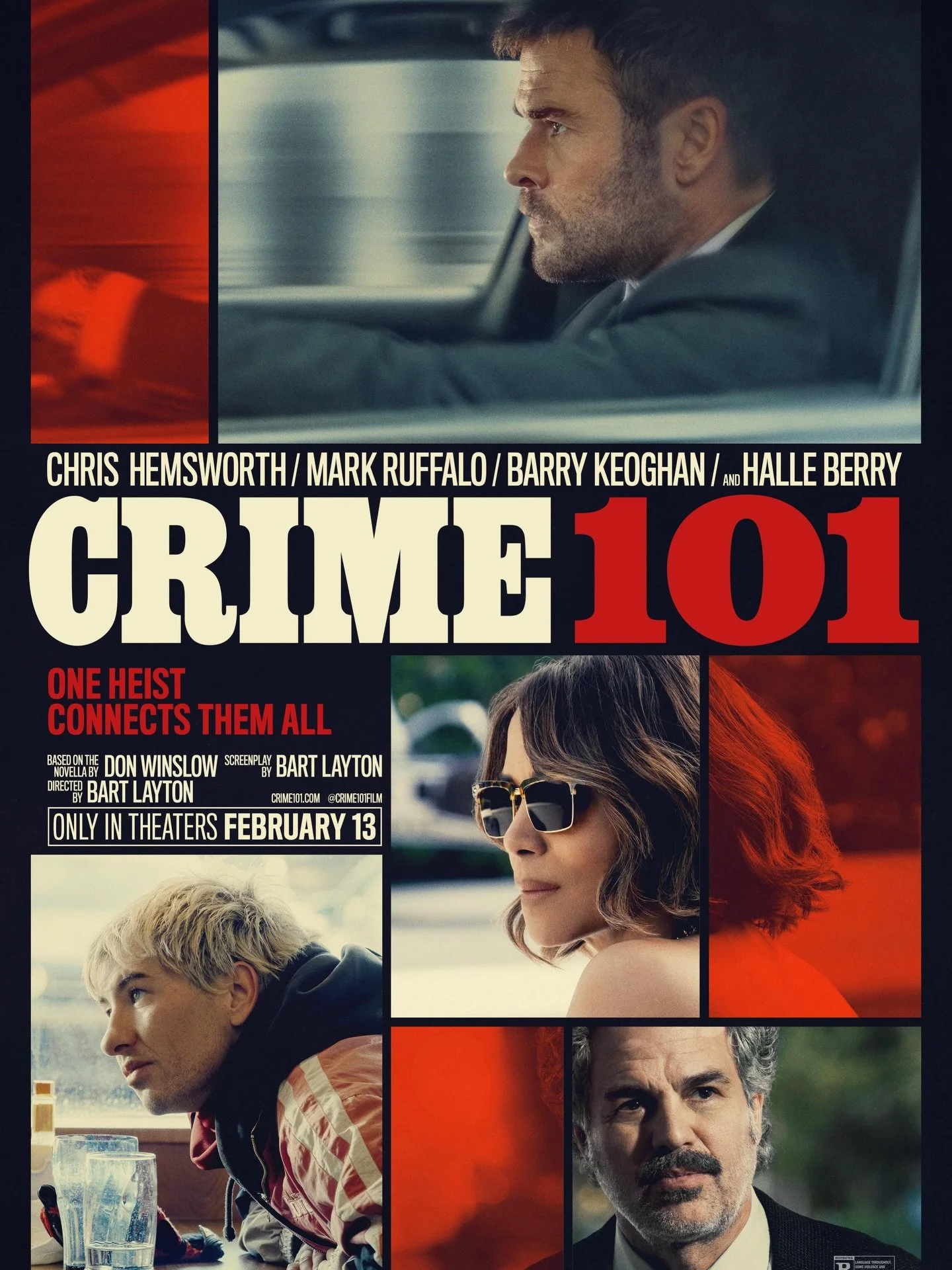 Average Socialite is a proud screening partner of Crime 101 on February 9 in Manhattan. Free passes will be available exclusively on the Average Socialite App (link in bio)!

A Los Angeles detective pursues an elusive thief who teams up with an insur