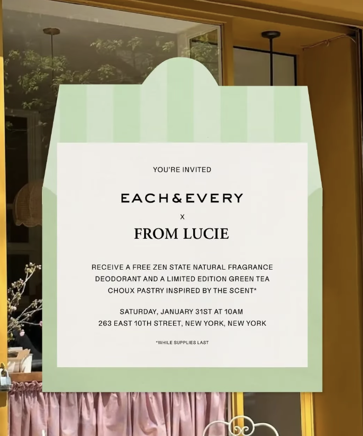 EACH&amp;EVERY X FROM LUCIE POP-UP, NYC