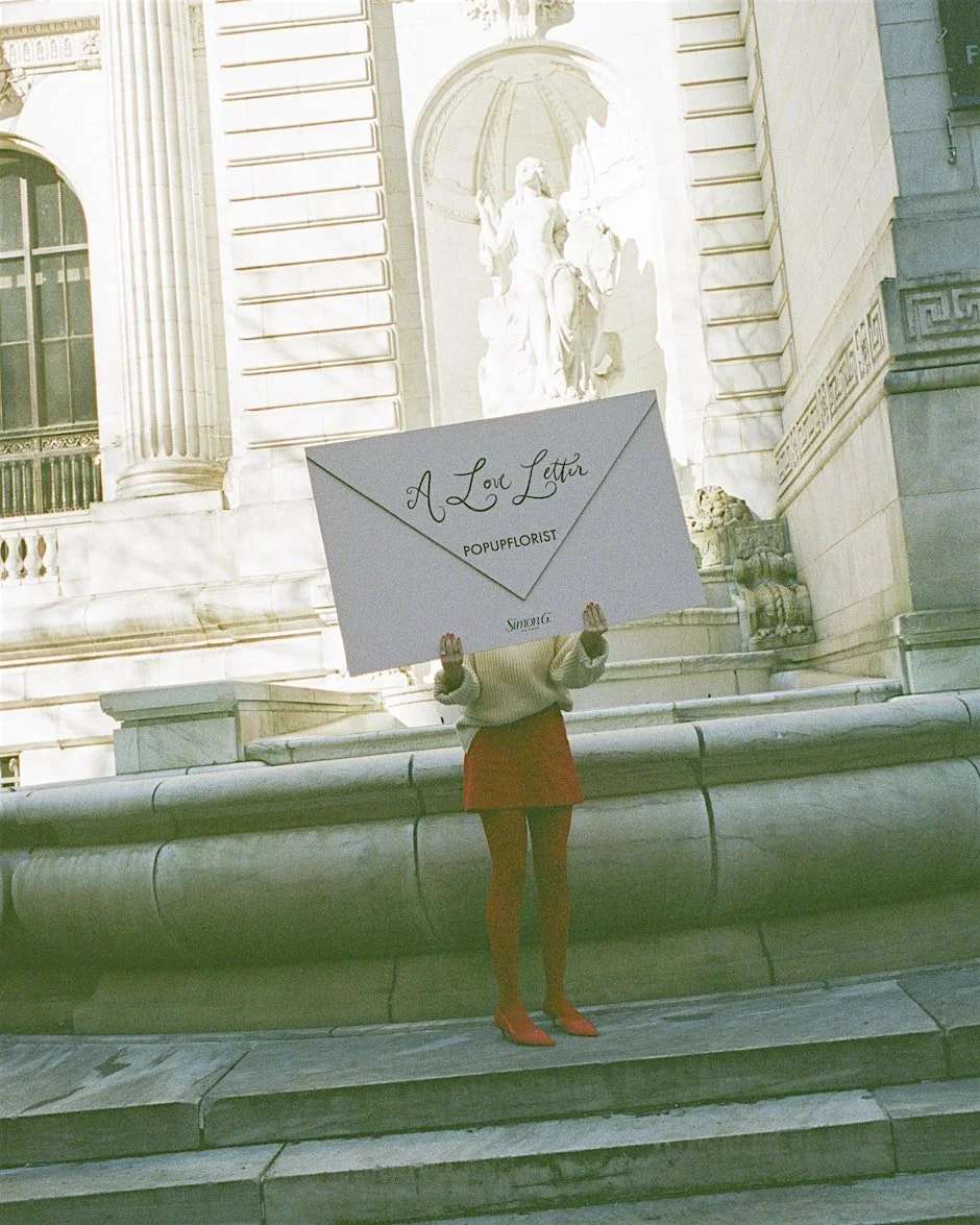 LOVE LETTER GALLERY BY POPUPFLORIST PRESENTED BY SIMON G. JEWELRY, NYC