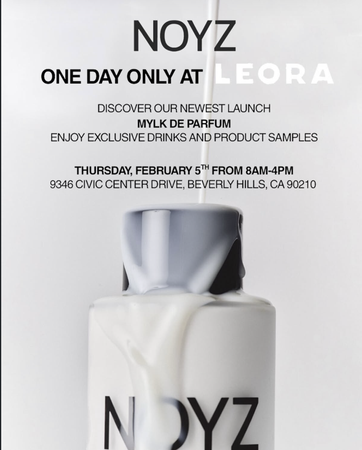 NOYZ X LEORA CAFE TAKEOVER, LA