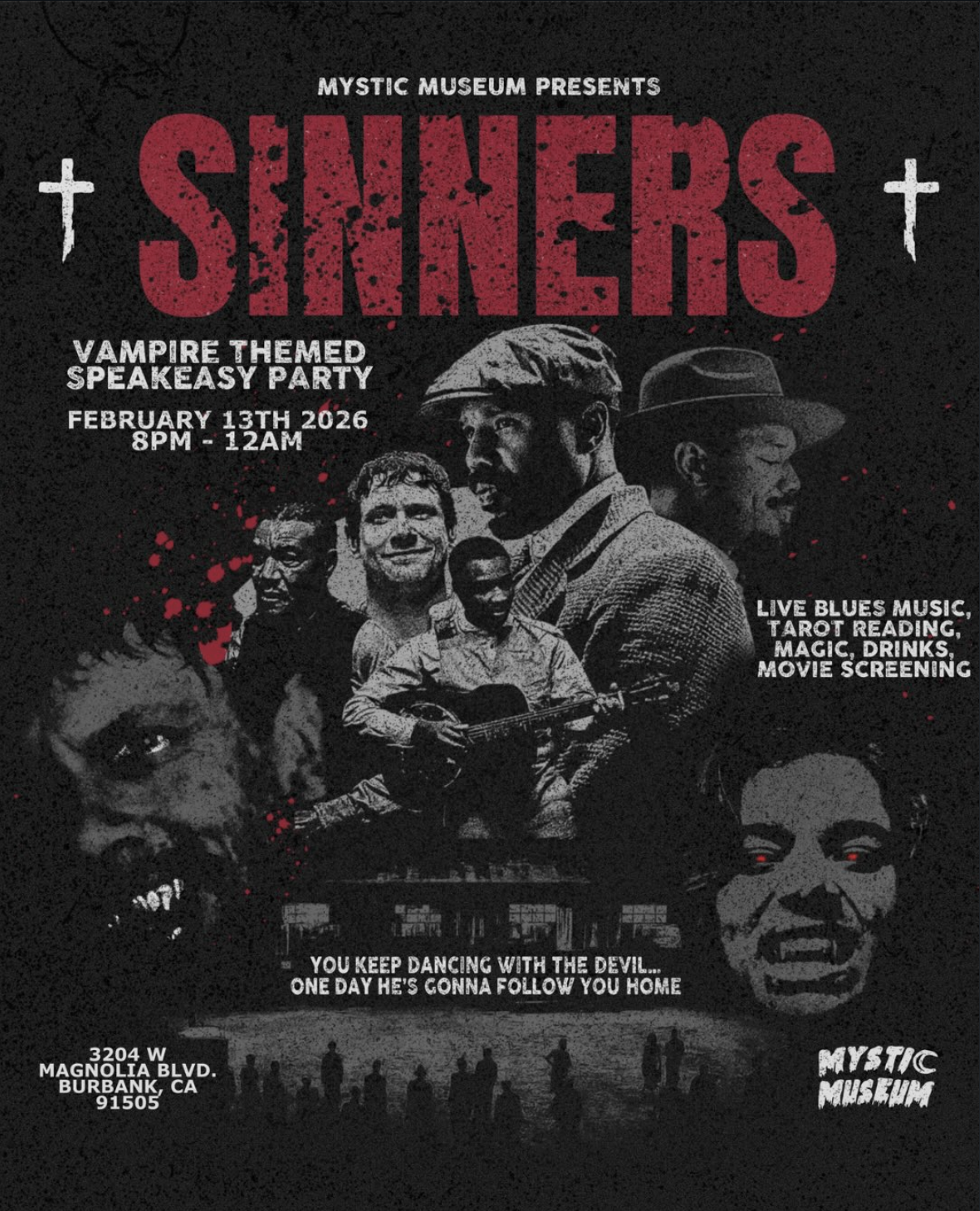 SAINTS AND SINNERS: A PRE-VALENTINE’S SPEAKEASY, LA