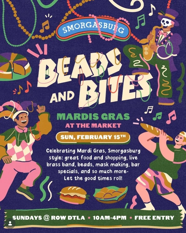 BEADS AND BITES MARDI GRAS CELEBRATION, LA