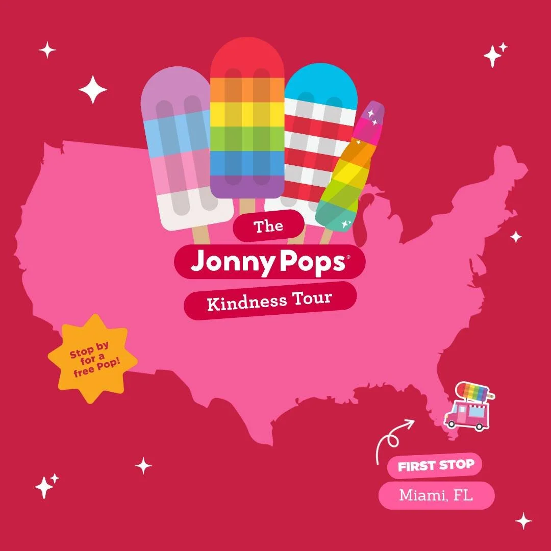 JONNYPOPS KINDNESS TOUR, MIAMI