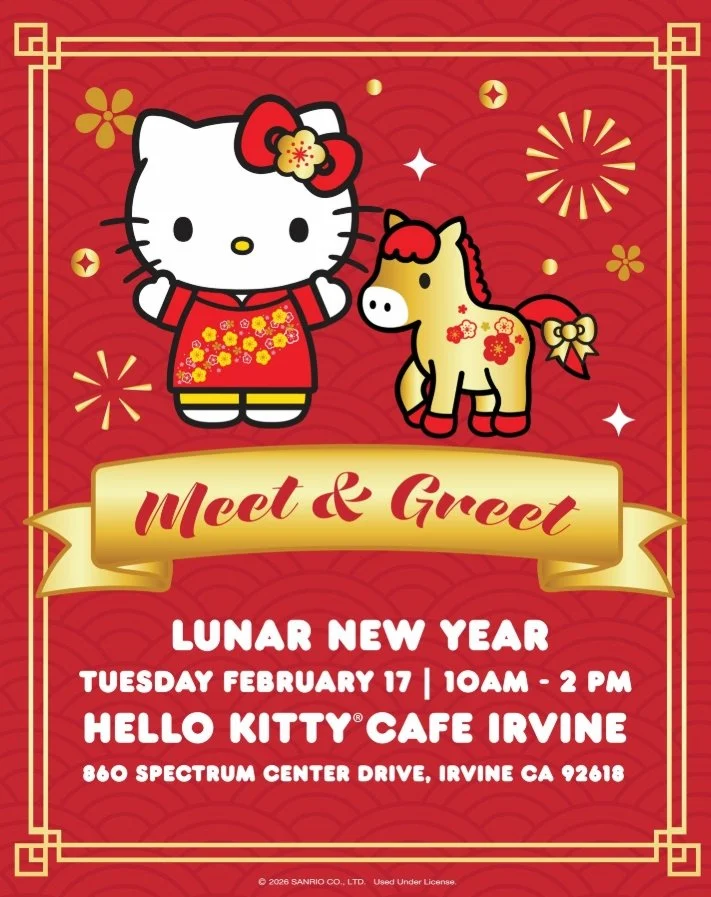 LUNAR NEW YEAR HELLO KITTY MEET AND GREET, LA