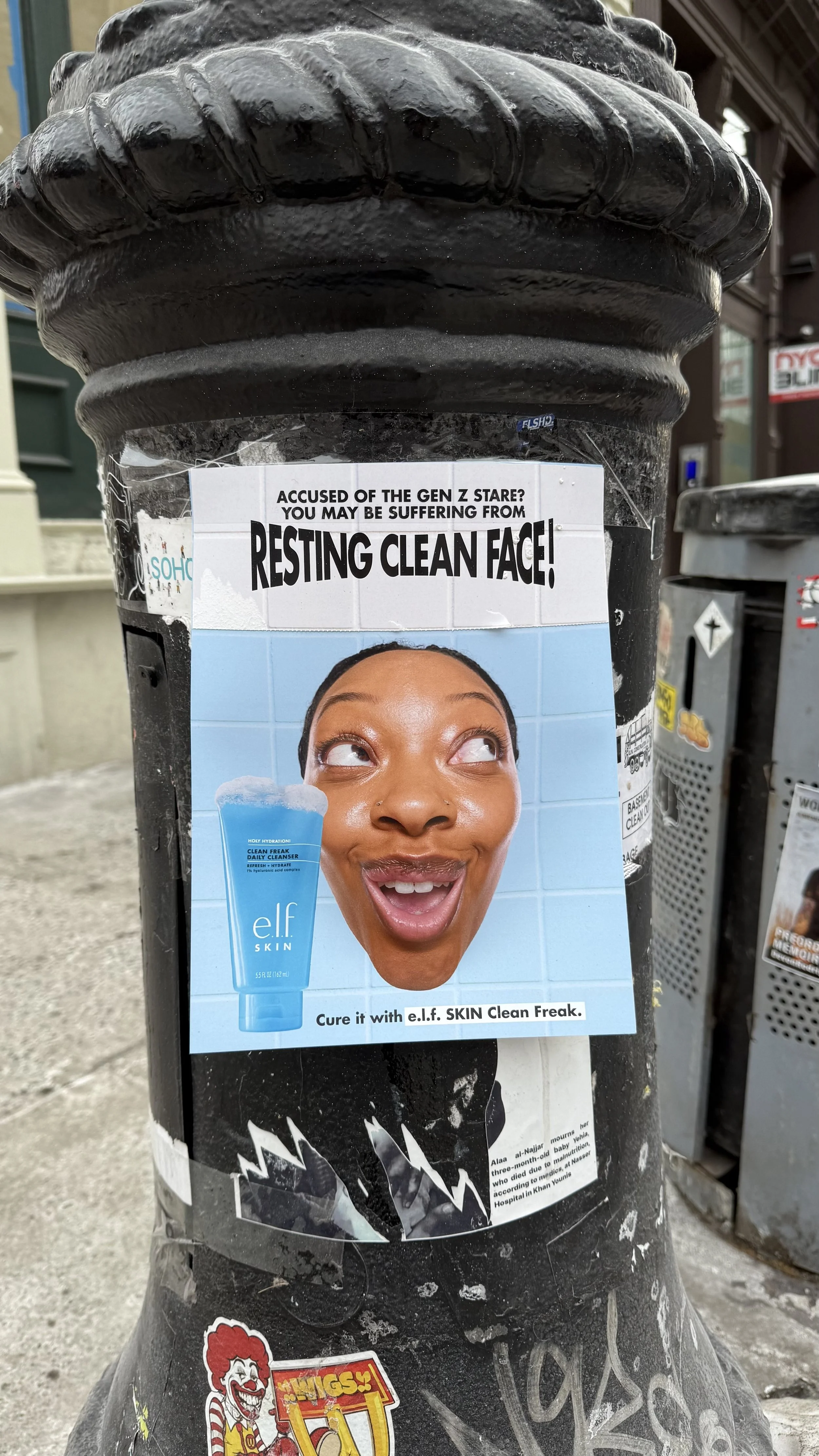 E.L.F. RESTING CLEAN FACE, NYC