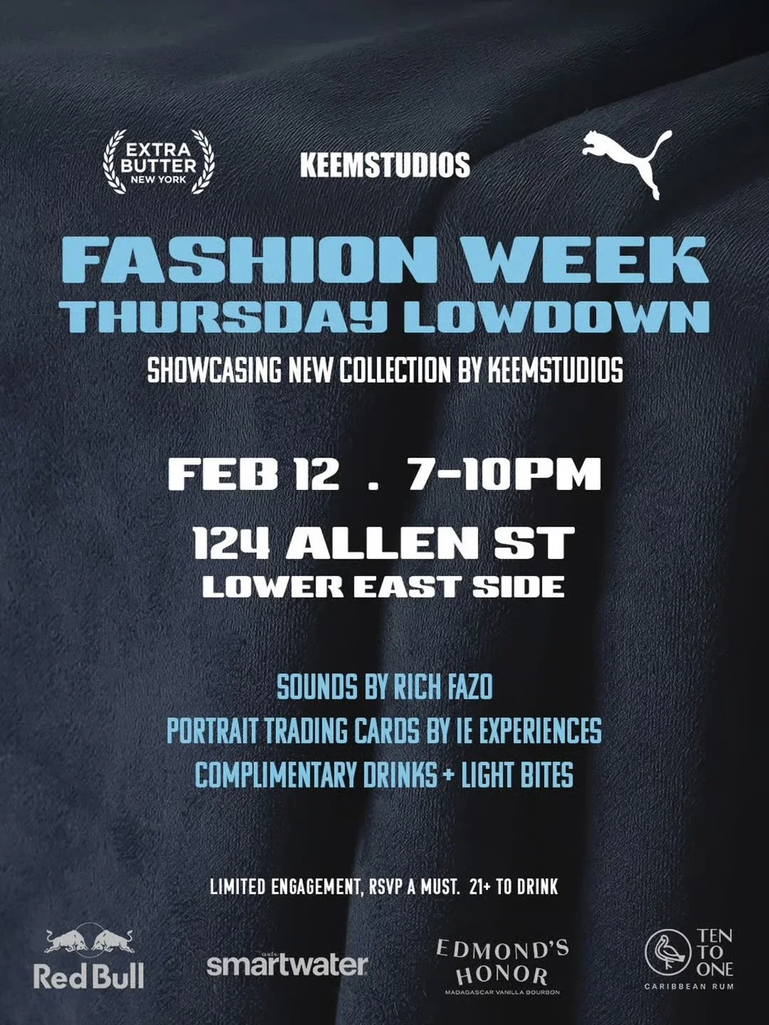 KEEMSTUDIOS FASHION WEEK THURSDAY LOWDOWN, NYC