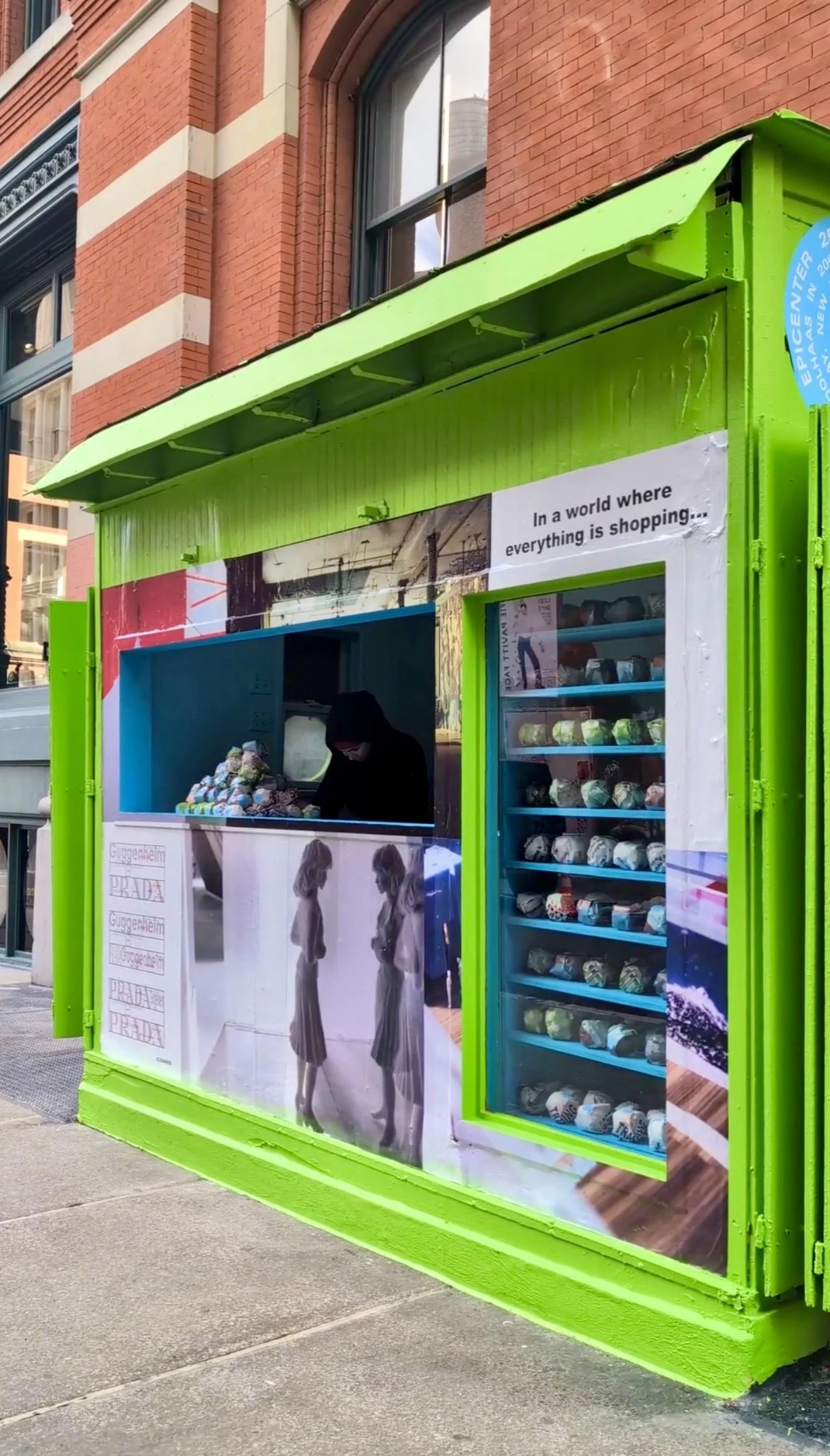 PRADA POP-UP NEWSSTAND, NYC