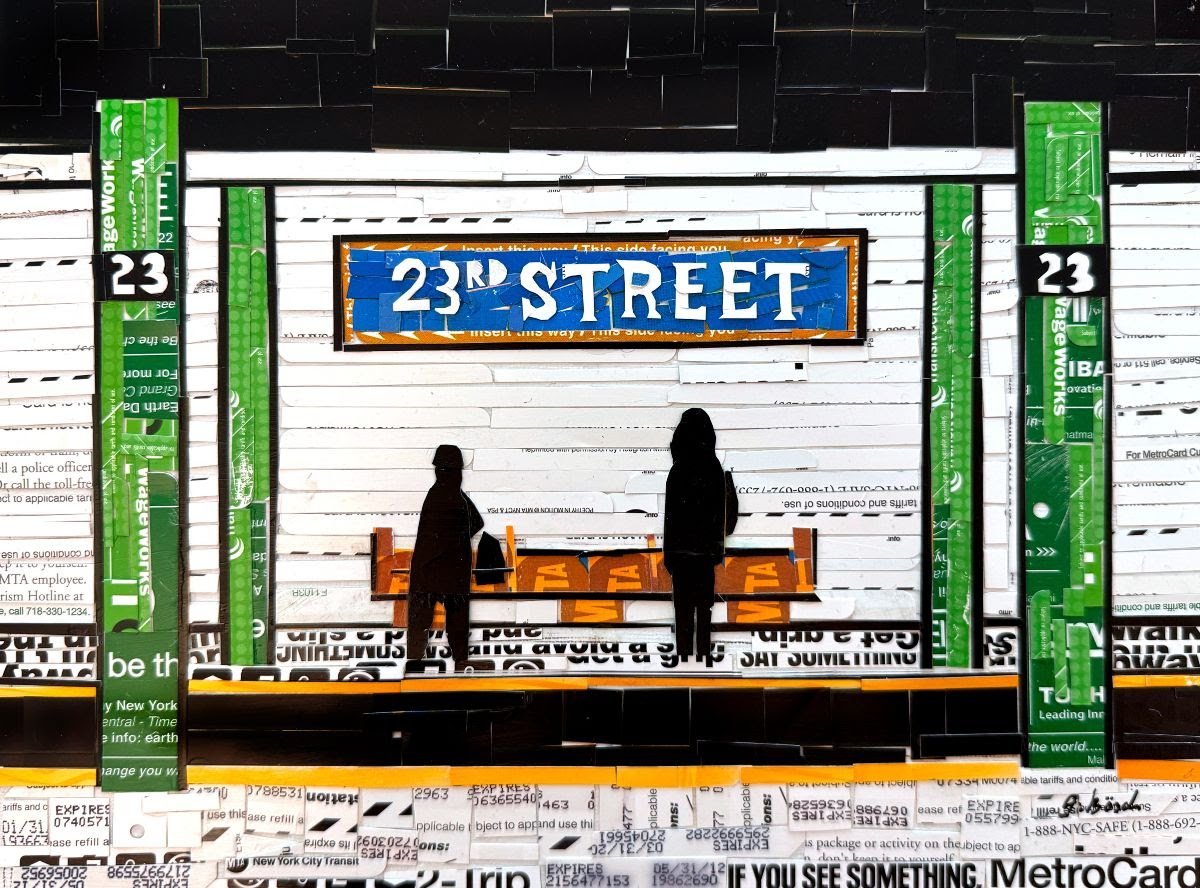 INSPIRED BY METROCARD EXHIBIT, NYC