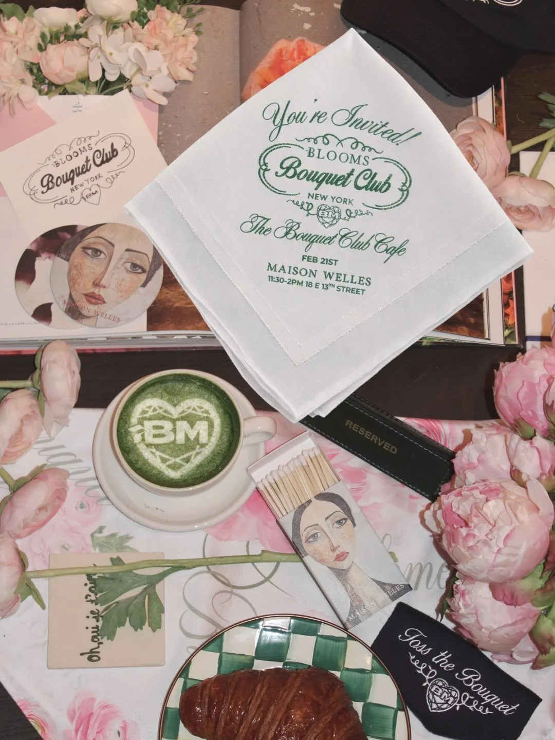 THE BOUQUET CLUB CAFE POP-UP, NYC