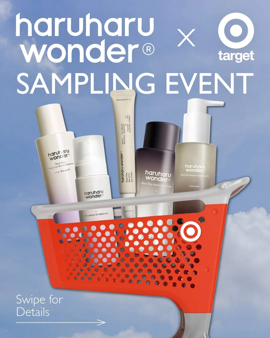 HARUHARU WONDER SAMPLING EVENT X TARGET, NATIONWIDE