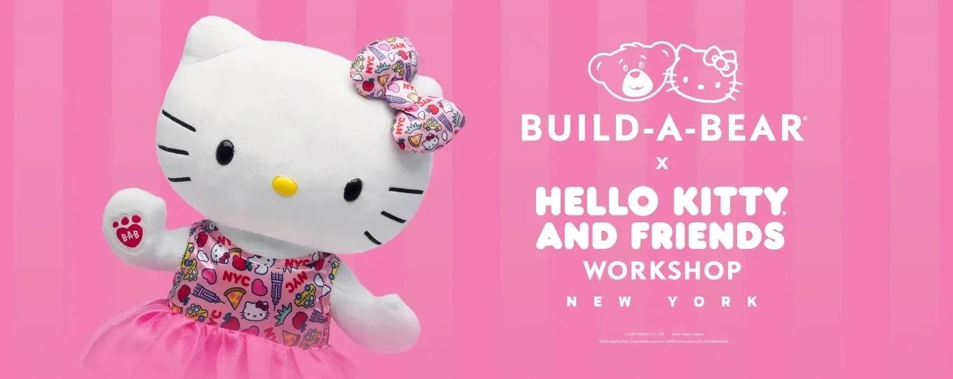 BUILD-A-BEAR HELLO KITTY &amp; FRIENDS WORKSHOP GRAND OPENING, EAST RUTHERFORD NJ