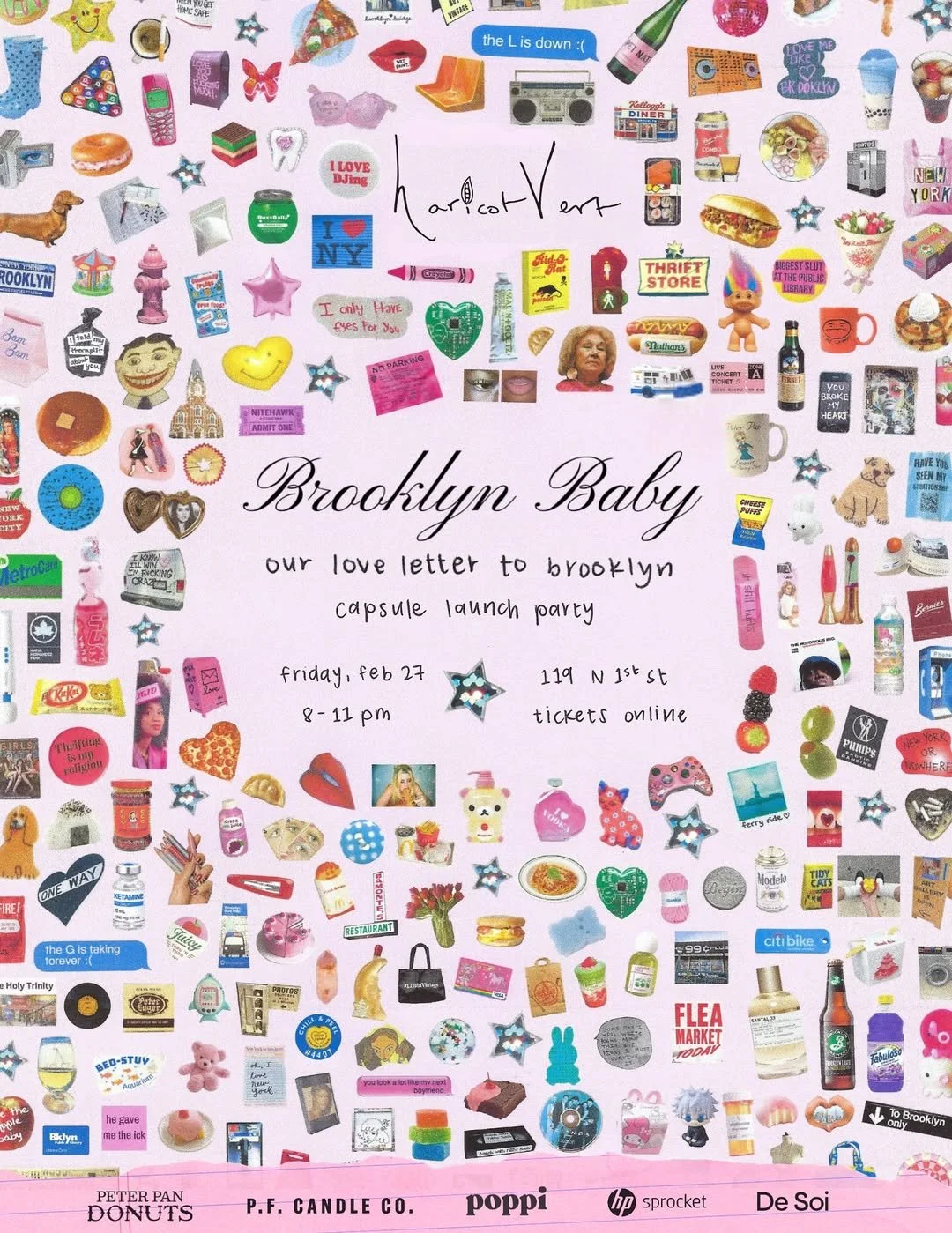 HARICOT VERT'S CAPSULE LAUNCH 'BROOKLYN BABY' BASH, NYC