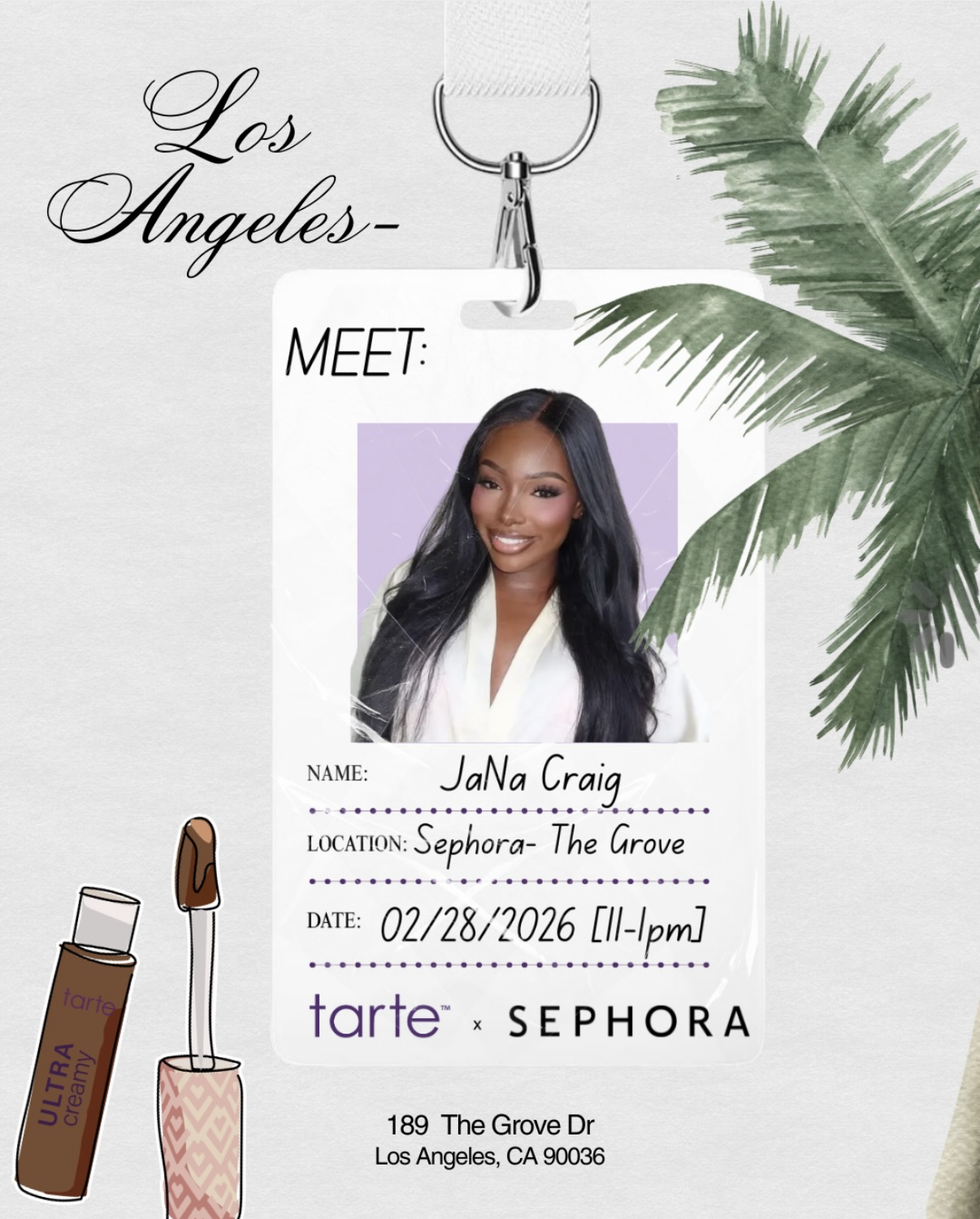 TRIPPIN' WITH TARTE X SEPHORA, LA