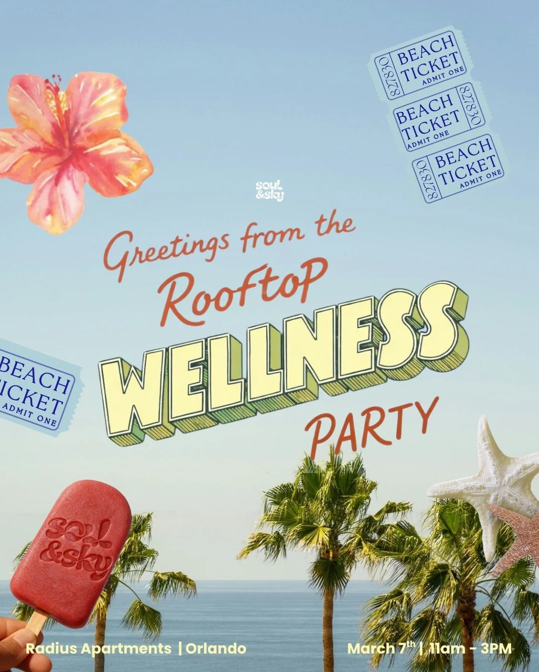 ROOFTOP WELLNESS PARTY, ORLANDo