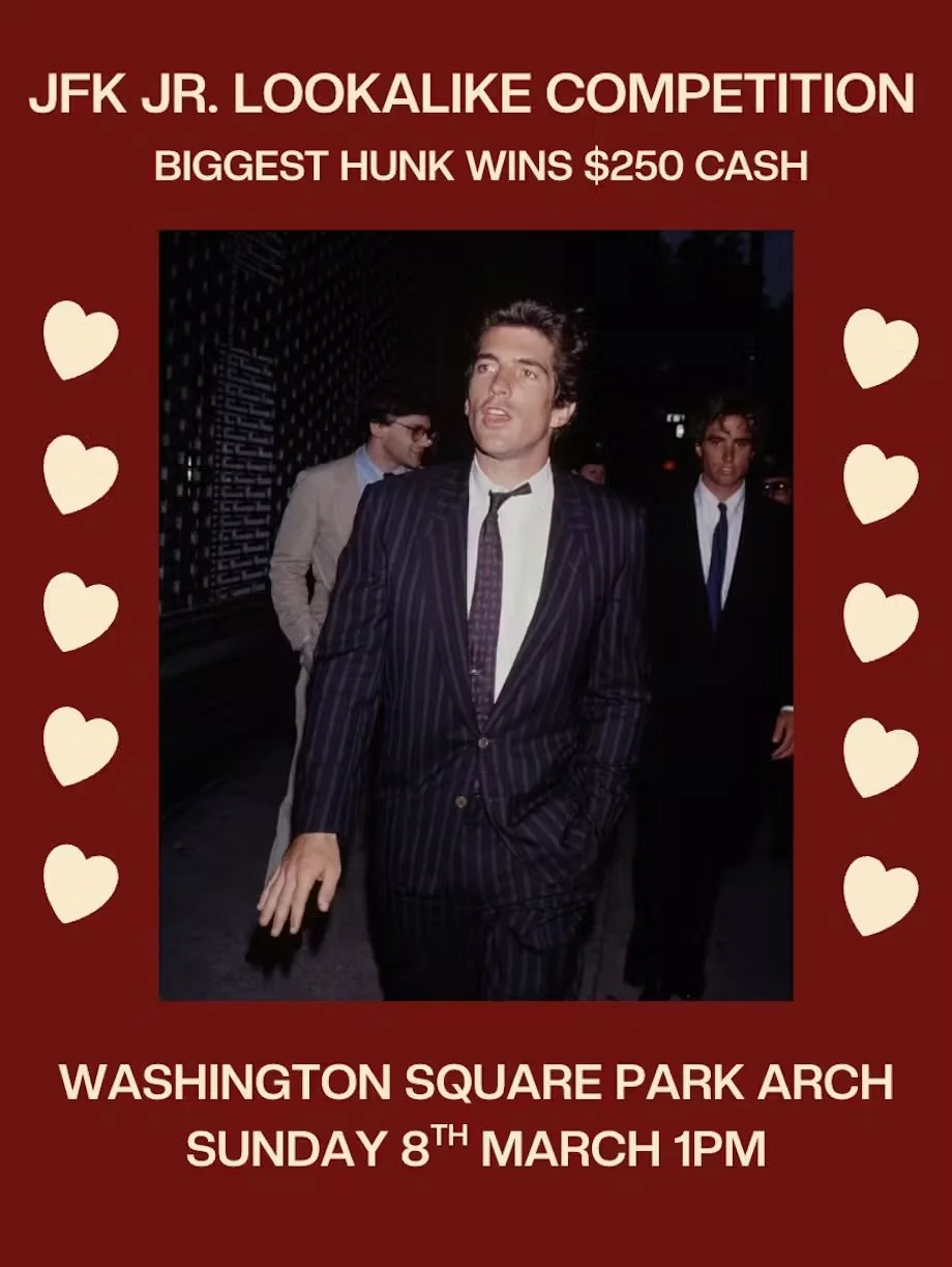 JFK JR. LOOKALIKE CONTEST, NYC