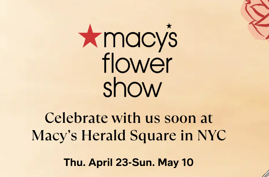 MACY'S FLOWER SHOW 2026, NYC