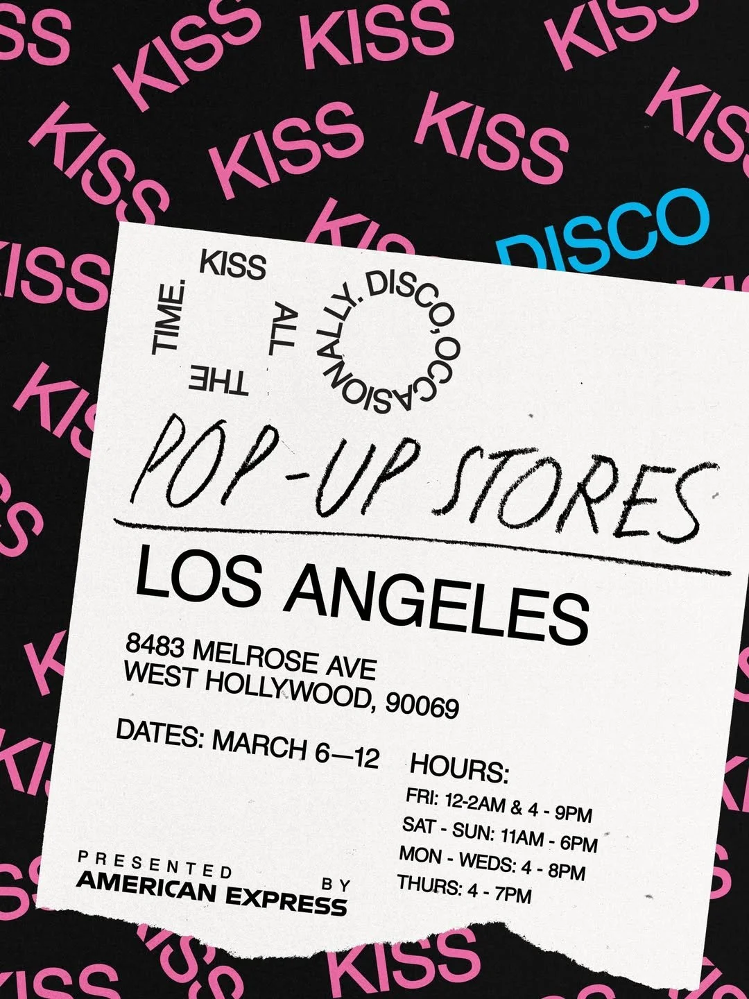 HARRY STYLES KATTDO POP-UP, LA