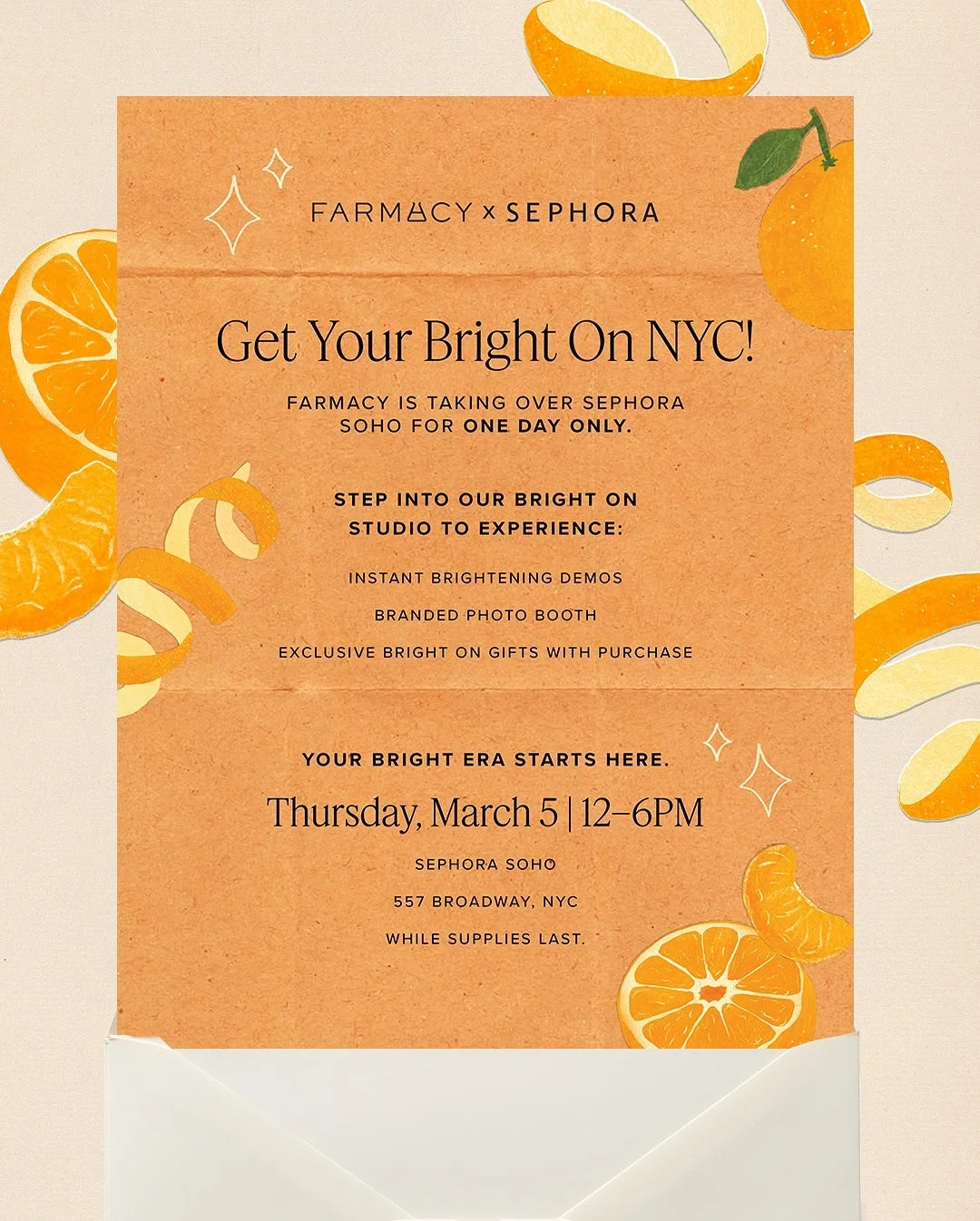 FARMACY BRIGHT ON STUDIO POP-UP, NYC