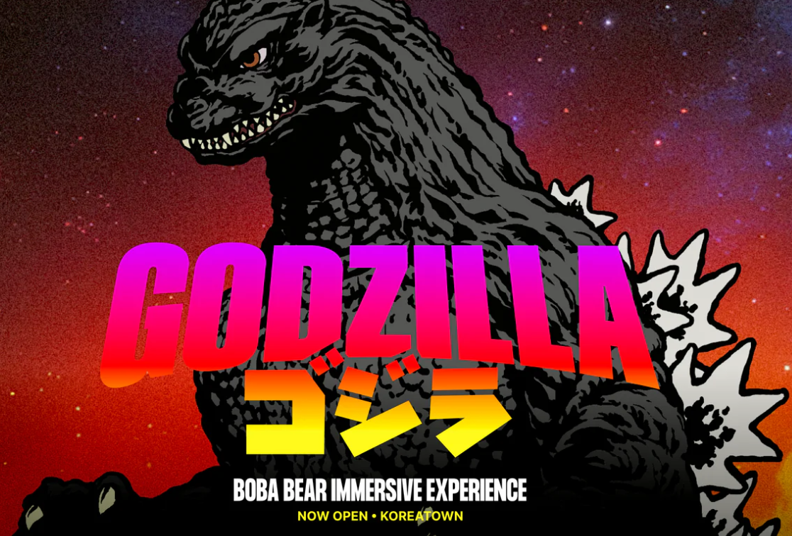 BOBA BEAR'S GODZILLA IMMERSIVE EXPERIENCE, LA