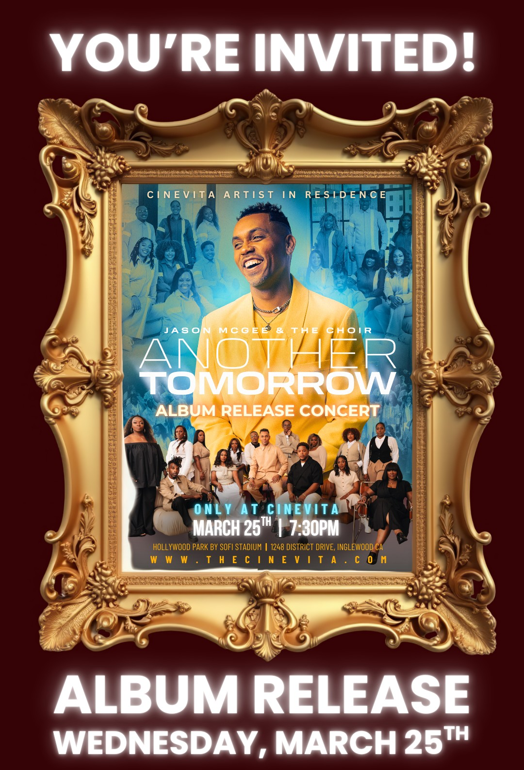 CINEVITA ARTIST IN RESIDENCE JASON MCGEE &amp; THE CHOIR, LA