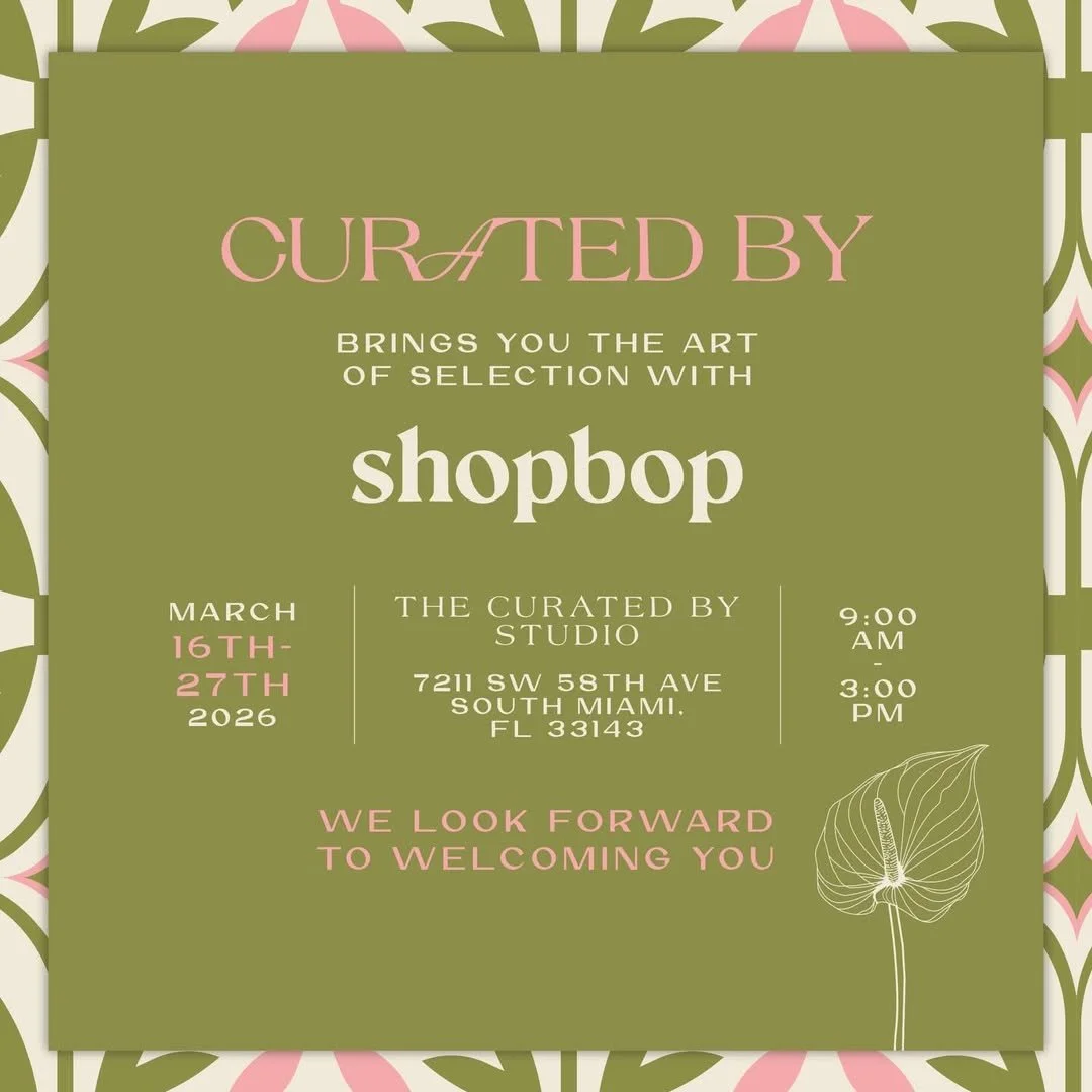 CURATED BY X SHOPBOP POP-UP, MIAMI