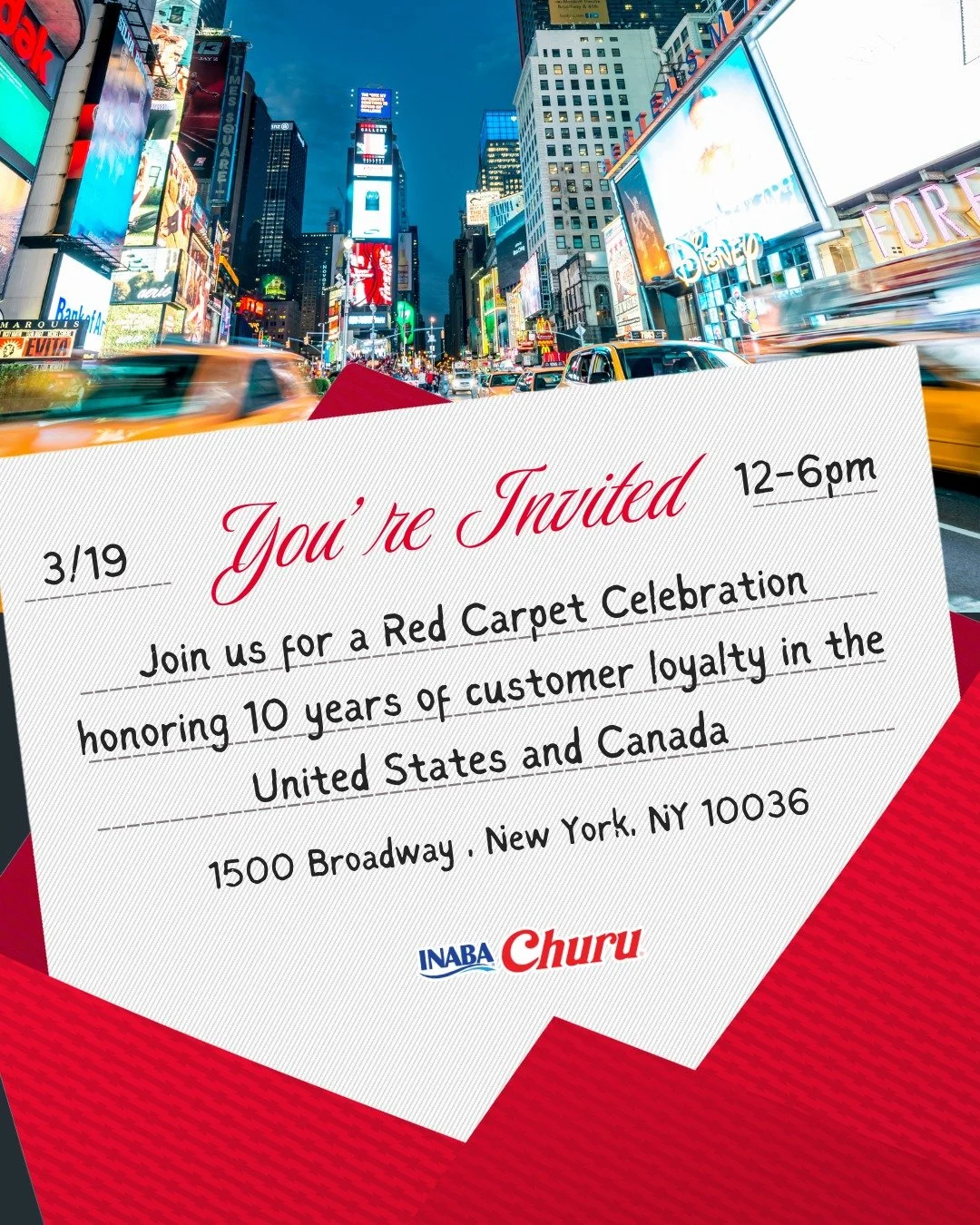 INABA CHURU POP-UP, NYC