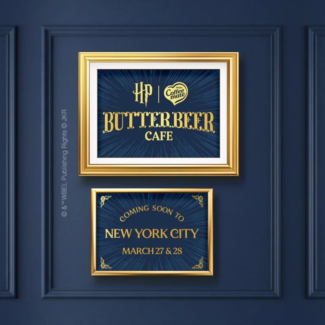 HARRY POTTER BUTTERBEER CAFE POP-UP, NYC