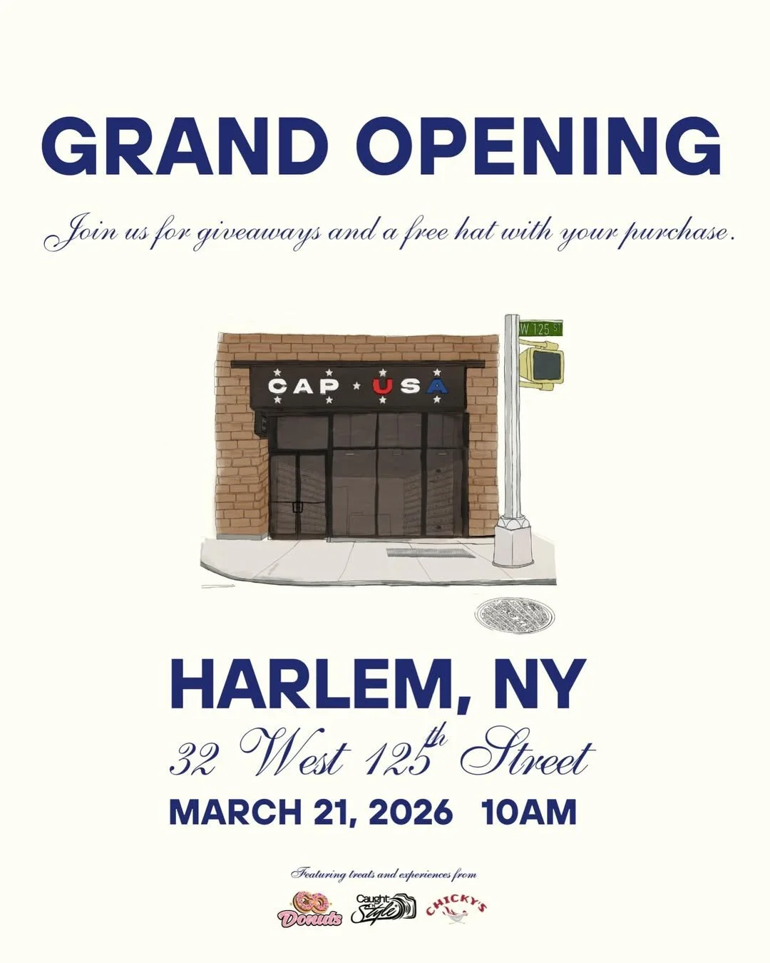 CAP USA HARLEM GRAND OPENING, NYC