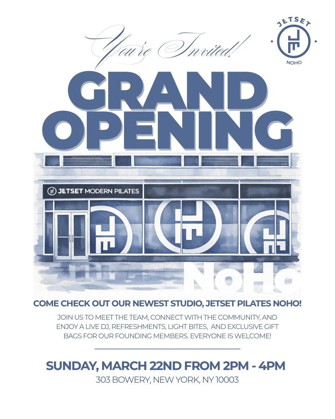 JET-SET PILATES NOHO GRAND OPENING, NYC