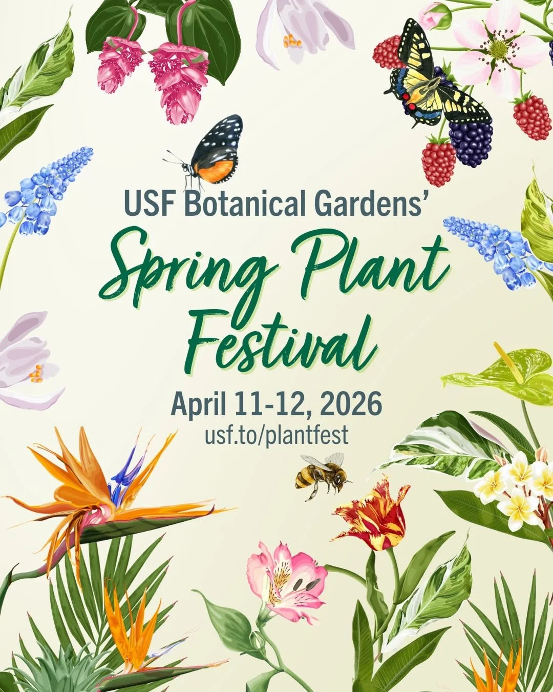 USF BOTANICAL GARDEN'S SPRING PLANT FESTIVAL, TAMPA