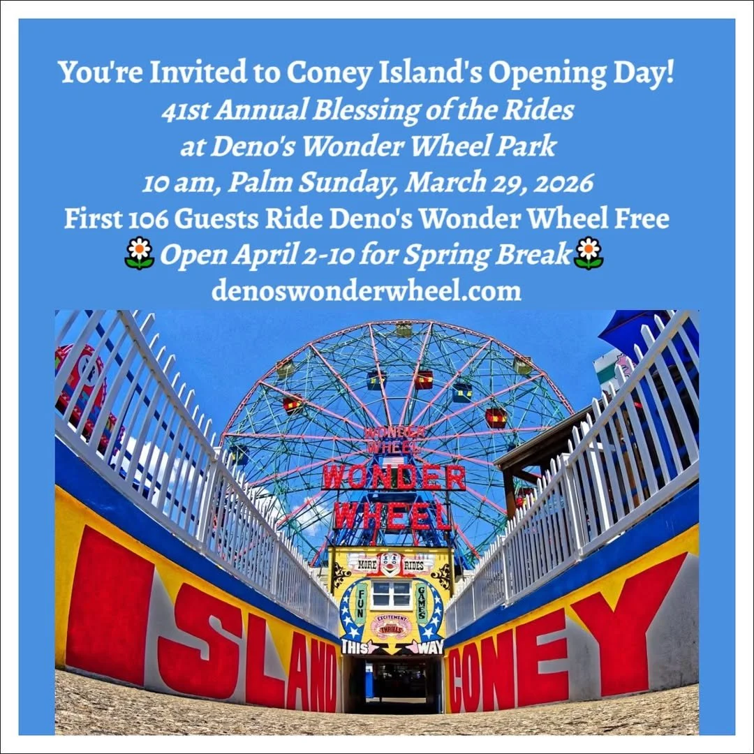 CONEY ISLAND OPENING DAY 41ST BLESSING OF THE RIDES, NYC