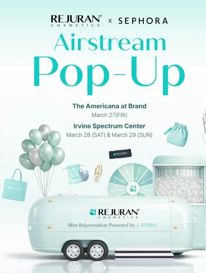 REJURAN COSMETICS X SEPHORA AIRSTREAM POP-UP, LA