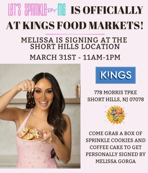 LETS SPRINKLE BY MG AT KINGS FOOD MARKET, SHORT HILLS, NJ