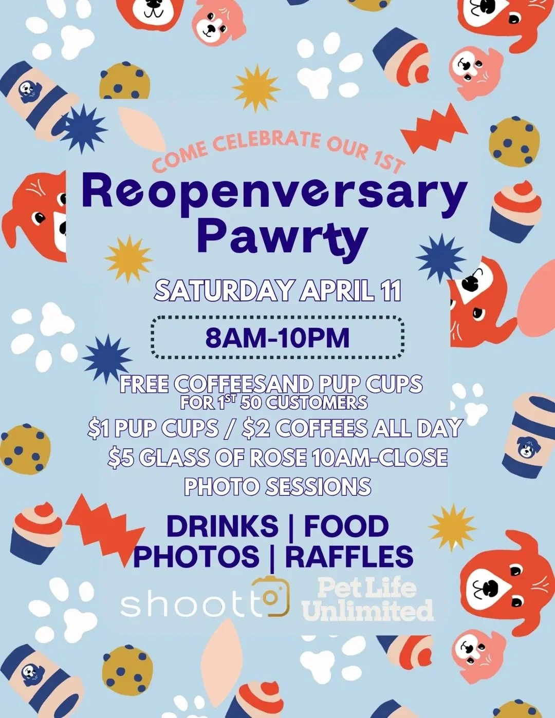 BORIS &amp; HORTON 1ST REOPENVERSARY PAWRTY