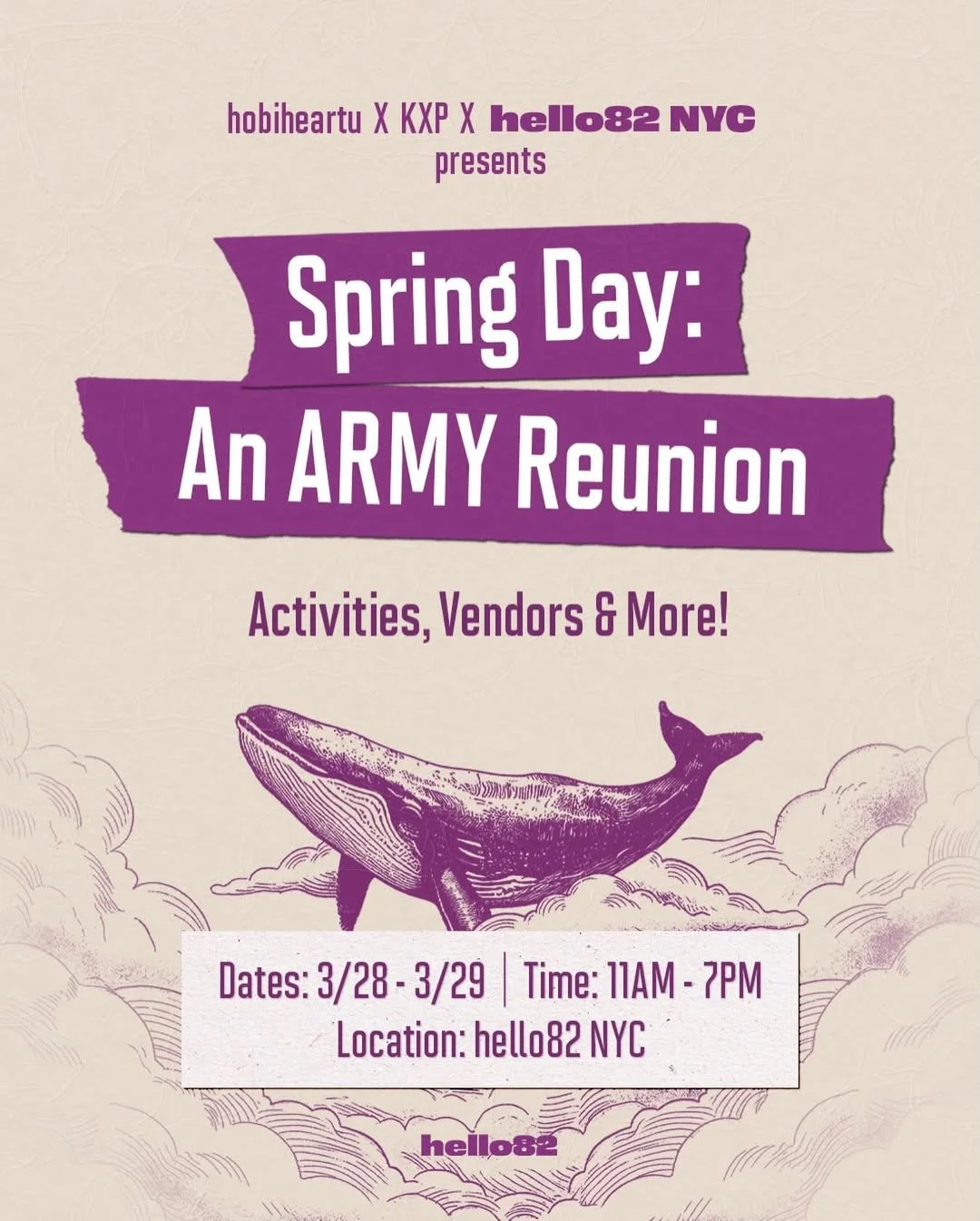 SPRING DAY: AN ARMY REUNION, NYC